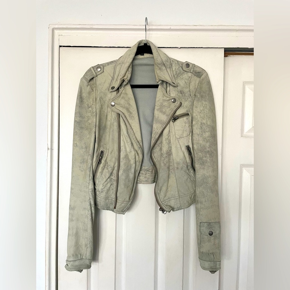 Genuine leather jacket